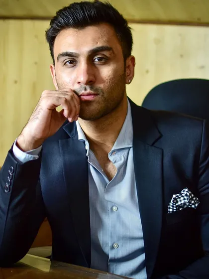 A professional portrait of Sameer Kalra, who is instrumental in driving our firm's vision forward.