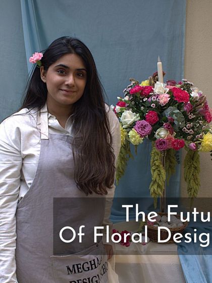 This student, with her elegant centerpiece, represents the future of floral design. My courses are designed to nurture the next generation of floral thinkers and innovators.
