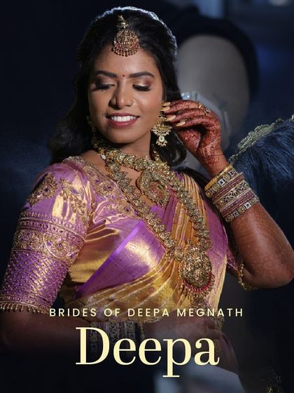 Deepa Megnath - Bridal Makeup & Hair Styling Regal South Indian Brides photo 29