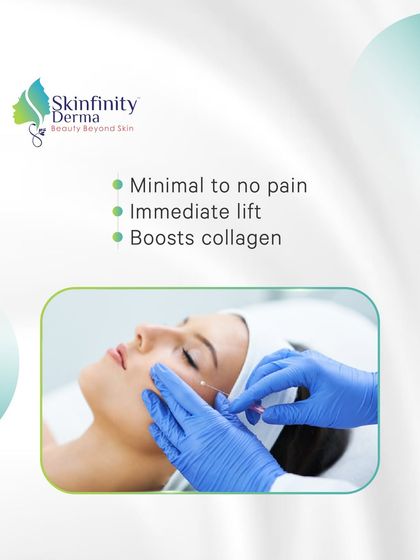 The benefits of a Threadlift are clear: minimal to no pain, an immediate lift, and a long-term boost in your skin's own collagen production.