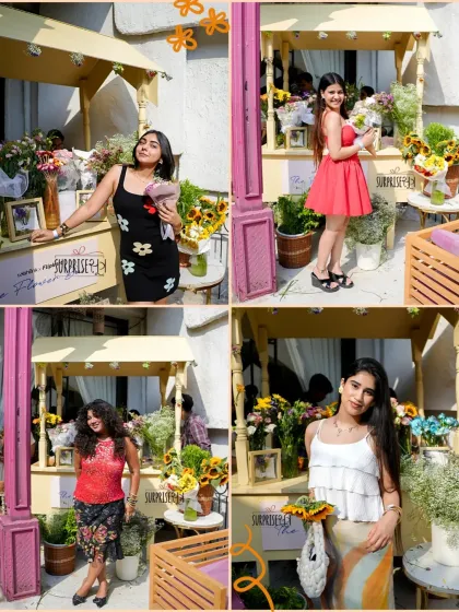 We love adding charming details that guests adore. This custom flower cart was a centerpiece at the Wishlink x Flipkart brunch, where creators could build their own bouquets, adding a personal and interactive touch to the event.