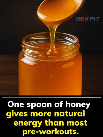One spoon of raw honey can provide more natural, usable energy than most pre-workouts. Its simple sugars offer a quick and stable fuel source without the chemical crash.
