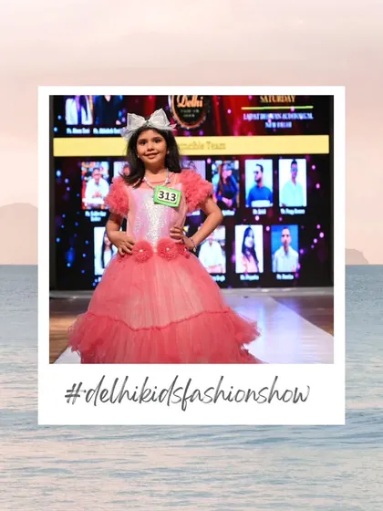 A big bow and a beautiful pink tulle gown make for an adorable and memorable runway look. Every child gets to feel like they are in a real-life fairytale.