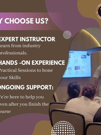 Why choose us? We offer expert instructors, extensive hands-on experience, and ongoing support even after you finish the course.