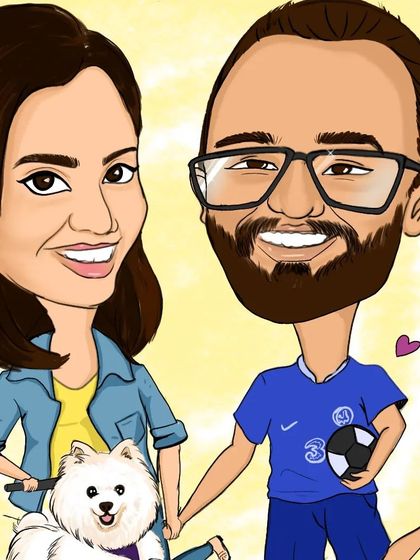 Kalaa Rahasya - Custom Portraits & Illustrations Digital Caricatures & Gifts photo 3
