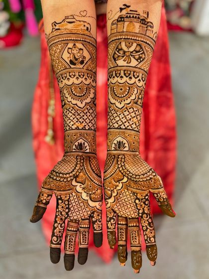 Mitali - Bridal Mehendi Custom Story & Portrait Mehendi photo 29