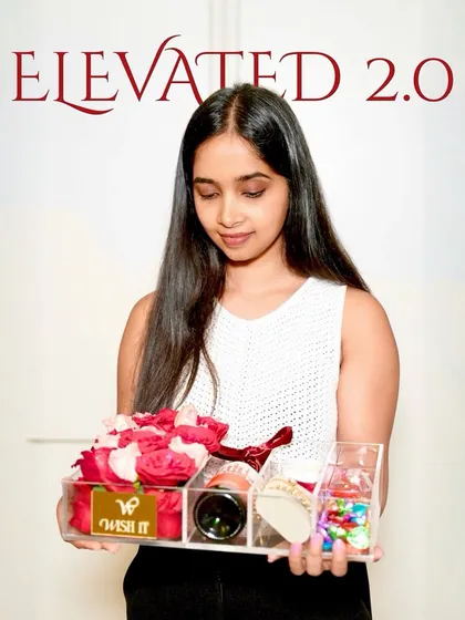 Presenting the "Elevated 2.0" version of our popular Valentine's hamper. It’s a more refined and thoughtful curation, designed to be a treasured gift that feels both luxurious and deeply personal.