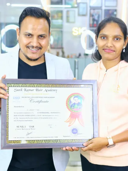 Sunil Kumar - Professional Hairstyling Courses & Training Our Proud Graduates: Student Success photo 38