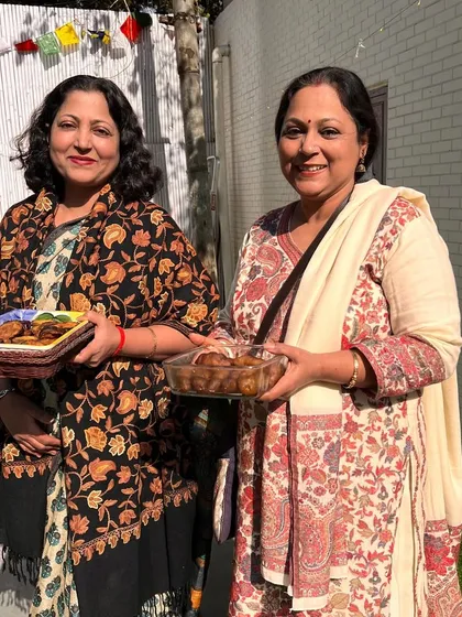 It’s not just about writing; it’s about finding your tribe. Participants at our Narrative Fiction workshop share homemade food and stories, embodying the warm, 'bindaas' community spirit we nurture.
