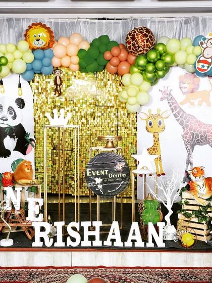 Event Destiny - Birthday Party Decoration Action, Animals & Favorite Characters photo 23