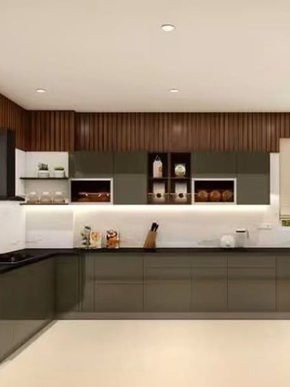 Interior Design - Modular Kitchen Design L-Shaped Kitchens photo 11