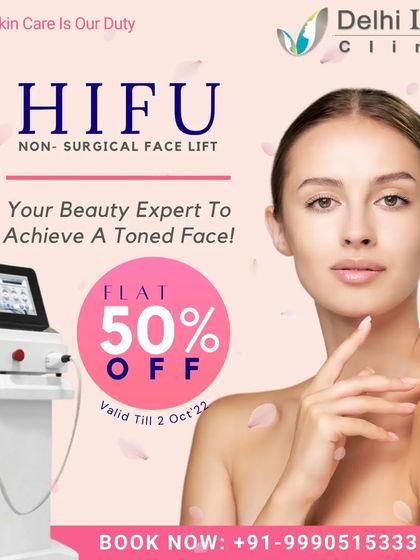 Another one of our popular offers on HIFU treatment. We run these promotions to make advanced, non-surgical face lifting technology available to more of our clients.