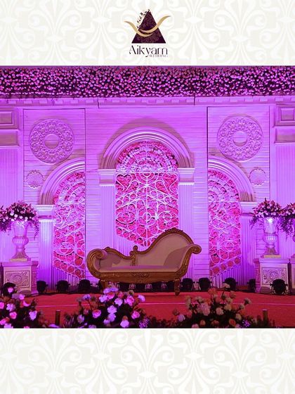 Aikyam - Wedding Decoration Grand Reception & Sangeet Stages photo 21