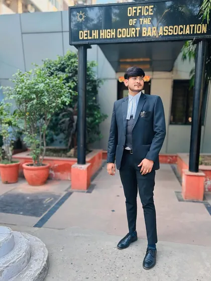 Outside the office of the Delhi High Court Bar Association. I regularly practice in the Delhi High Court, handling appeals, revisions, and critical bail hearings for my clients.