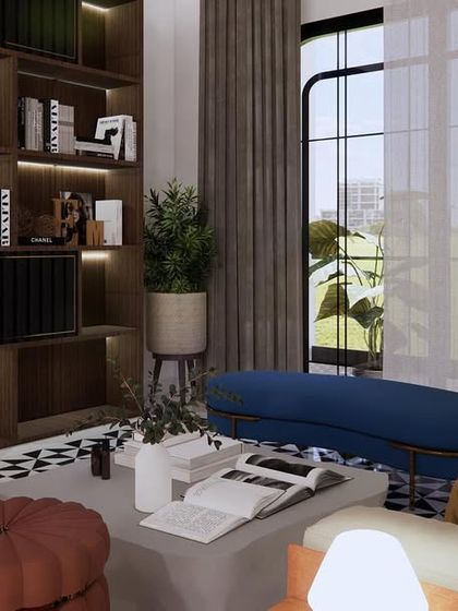 Drishtikone Design - Interior Design & Turnkey Execution Living & Dining: The Heart of the Home photo 26