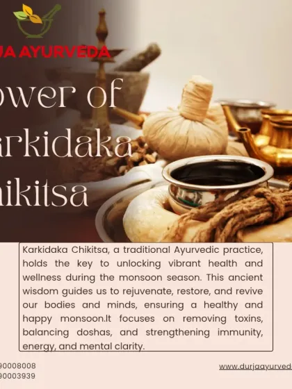 Discover the power of Karkidaka Chikitsa, an ancient practice designed to remove toxins, balance doshas, and strengthen immunity during the monsoon season.