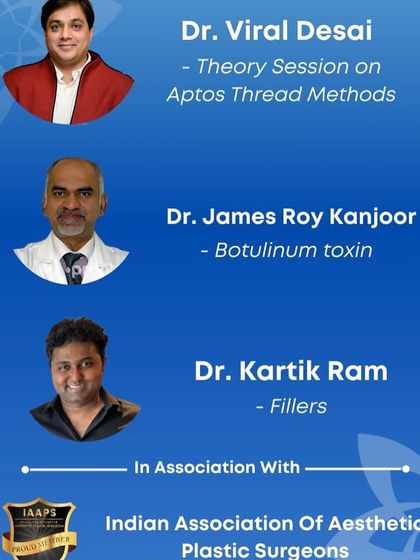 As the Scientific Director for this IAAPS program, I was happy to curate a hands-on training for plastic surgeons covering Botulinum toxin, fillers, and Aptos thread methods.