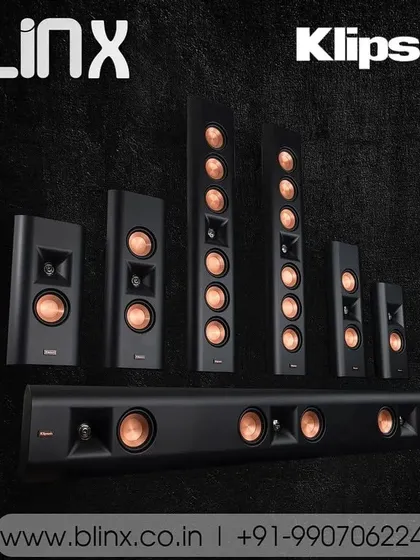 For rooms where floor space is limited, we utilize on-wall speaker solutions like the Klipsch Reference Premiere Designer series. These slim speakers provide the same dynamic, detailed sound as their larger counterparts in a sleek, unobtrusive package.