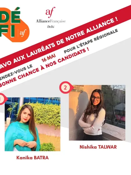 Congratulations to Kanika Batra and Nishika Talwar, the winners of the local round of the DEFI Inter-Alliance 2025 competition.