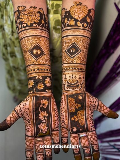 Lotus Mehendi Arts - Bridal & Occasion Mehendi Baby Shower & Naming Ceremony Mehendi photo 3
