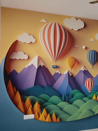 Ansari - Wallpaper & Mural Installation Kids' Room Transformations photo 21