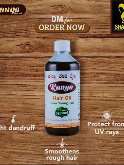 My Kanya Hair Oil is a complete hair treatment. It helps fight dandruff, smoothens rough hair, and even offers a layer of protection from UV rays.