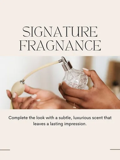 A signature fragrance is the invisible accessory of the "Old Money" aesthetic. Choose a subtle, luxurious scent that leaves a lasting impression and completes your look.