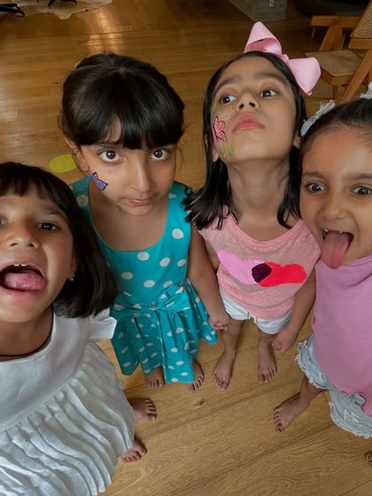 A throwback to our little munchkins with face paint and big smiles. Our classes are a place for fun, friendship, and creative expression.