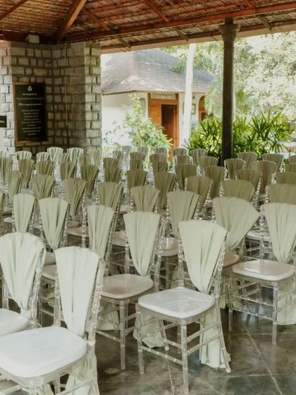 Sneha & Shahil - Wedding Decor and Production The Guest Journey: Entrances, Lounges & Dining photo 43