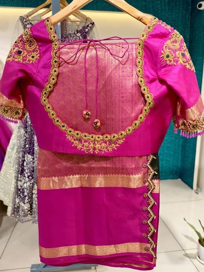 The Glamhouse - Ethnic Wear & Jewellery Rentals Bridal & Heavy Work Blouses photo 4