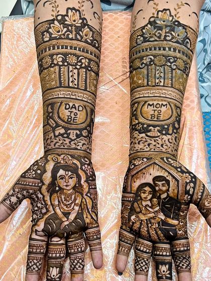 Mohak Mehendi - Professional Mehndi Artistry Personalized Storytelling Mehndi photo 3