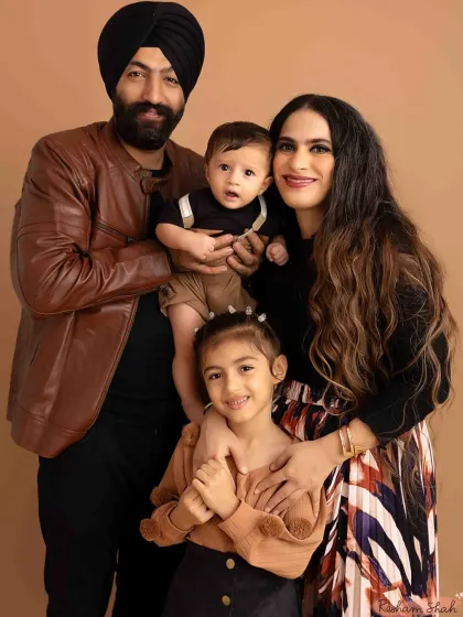 A close-up family hug that radiates warmth and love. These are the moments that truly matter, captured forever in a professional family photograph.