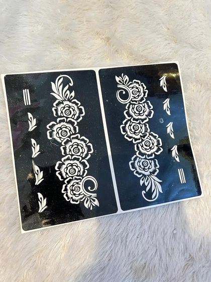 Easy Mehndi Stencils photo 6