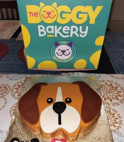 This custom Beagle cake was made for Eva's 5th birthday. We take pride in capturing the distinct features of each breed, from floppy ears to the sweet expression.