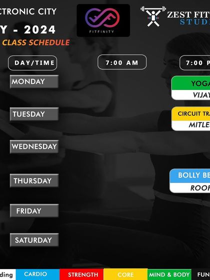 Zest Fitness Studio - Group Fitness Classes Class Schedules & Program Variety photo 10