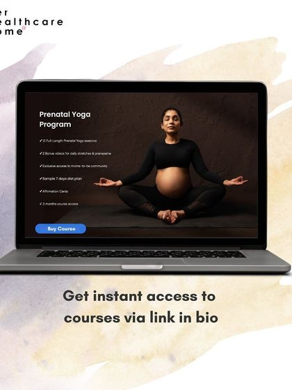 Get instant access to my complete Prenatal Yoga Program, including trimester-specific sessions, bonus videos, and our supportive community.