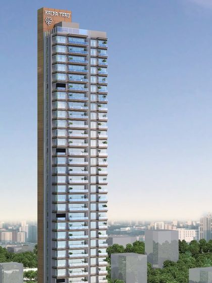 This upcoming tower in Mumbai is designed around a "one apartment per floor" concept, offering ultimate privacy and luxury. The details in its façade and structure are crafted to add a new, elegant dimension to the city's spectacular skyline.