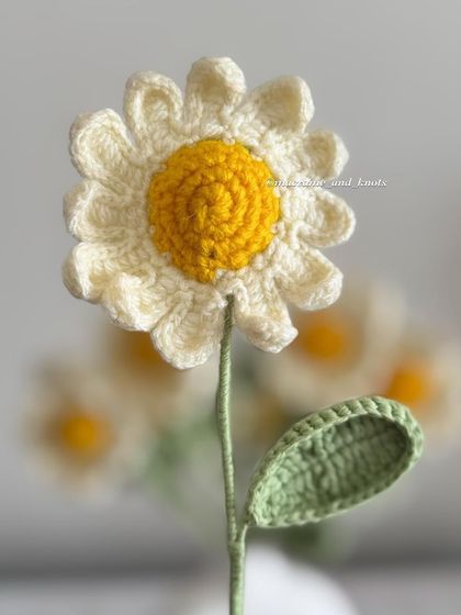 Shikha Agarwal - Crochet Flower Bouquets & Arrangements Sweet Daisies & Classic Roses photo 4