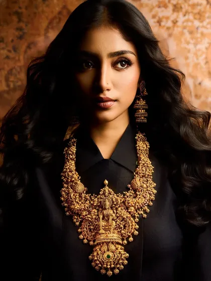 For high-end jewellery photography, it's all about the light. My focus is on making the gold and gemstones command attention, creating a look of pure opulence. This shot for a luxury brand campaign showcases that rich, detailed finish.