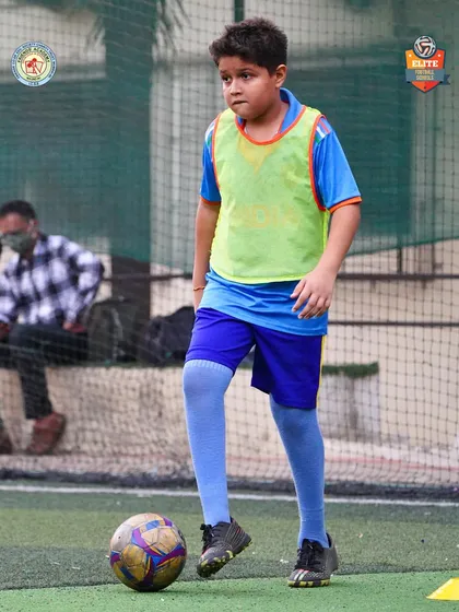 A player shows composure on the ball, a key attribute we see develop in the competitive matches we host.