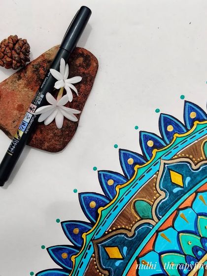 Nidhi - Custom & Fine Art Paintings Meditative Mandalas photo 29