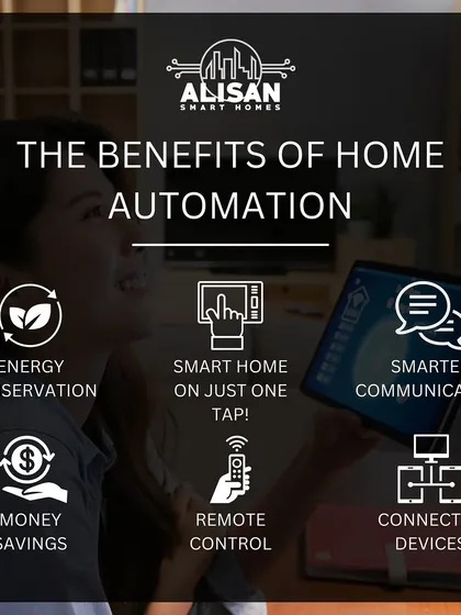 The benefits of home automation include energy conservation, money savings, remote control, and smarter communication. Our system is designed to deliver all these advantages in one seamless package.