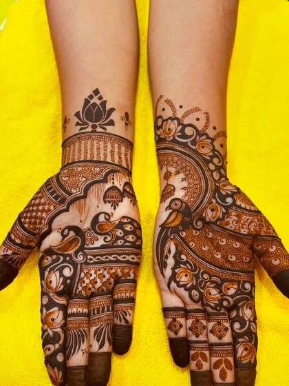 Kanha Mehandi - Bridal Mehndi Intricate Hand Designs photo 28