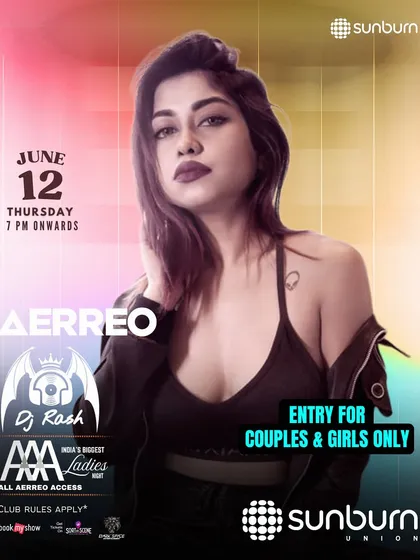 On the official lineup for a Sunburn Union event in Bangalore. It's always an honor to be part of India's biggest music festival brand, sharing the stage with amazing artists.