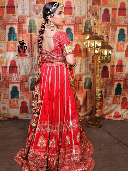 Timeless Red & Rani Pink Lehengas photo 16