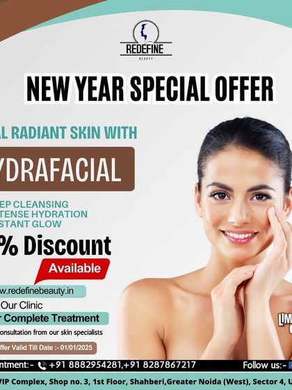 To celebrate the New Year, I offered a special discount on the Hydrafacial. It’s a fantastic way to start the year with fresh, deeply cleansed, and intensely hydrated skin for an instant glow.
