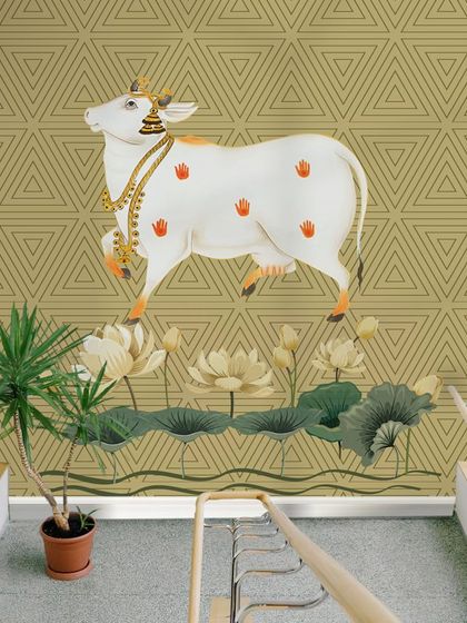 Best of Bharat - Custom Wallpaper & Installation Traditional & Cultural Designs photo 22