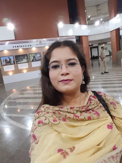 A selfie inside the police headquarters, where I often go for case-related work.