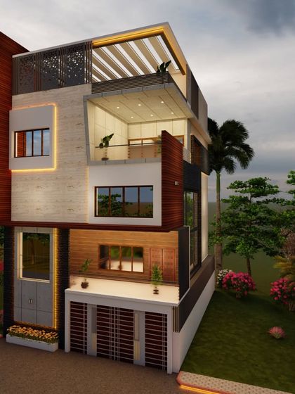 RJ Interiors & Architecture - Design & Build Services Modern Home Exteriors photo 47