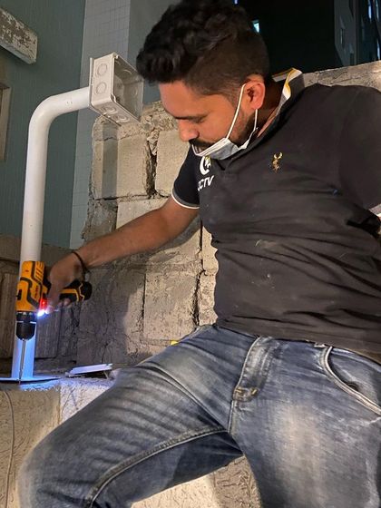 High Security One - CCTV & Security Camera Installation Professional Installation: On The Job photo 8